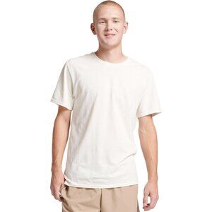 ✨Men's White Athletic Cotton Blend Short Sleeve Tees Wicking Protection Shirt